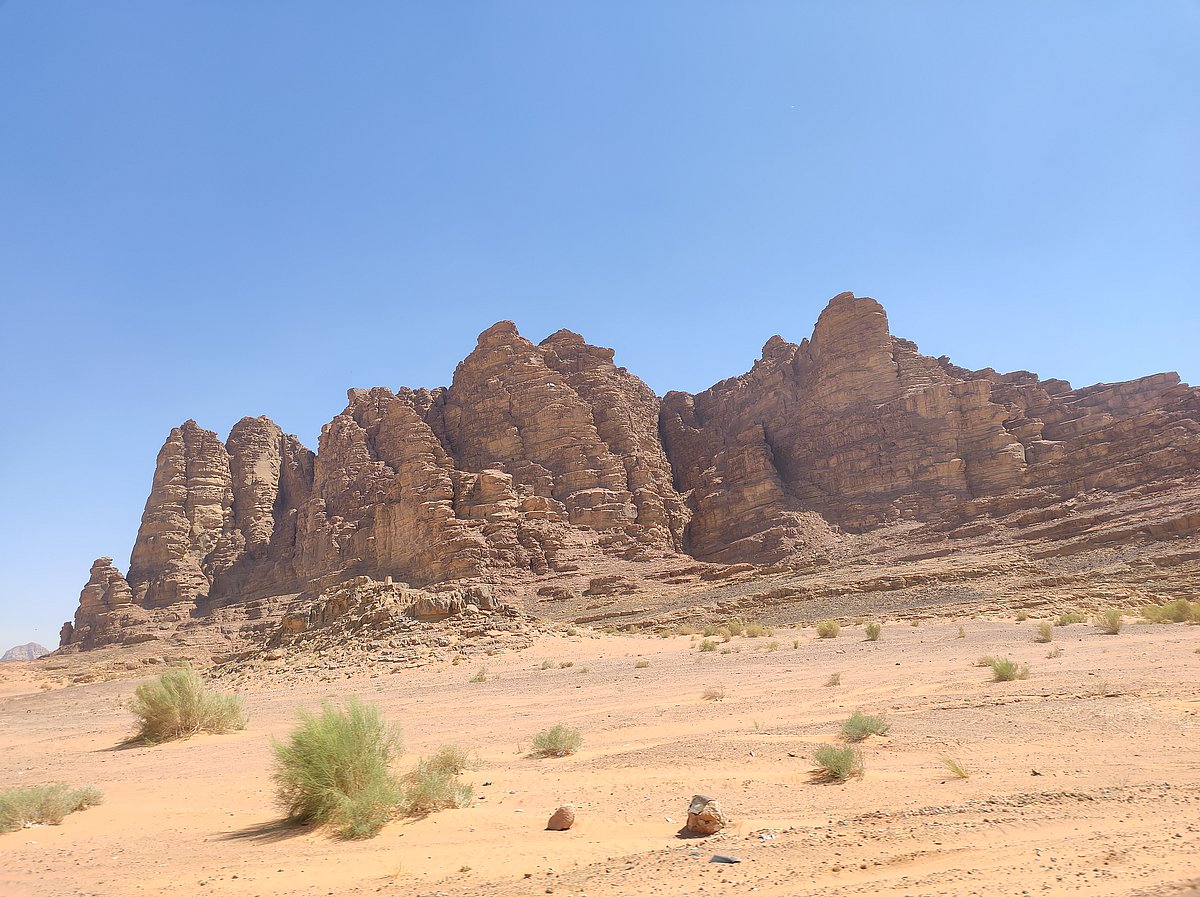 Most of Jordans landscape lays barren. 