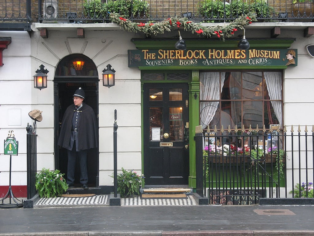 A view of the Sherlock Holmes Museum