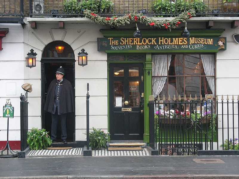 A view of the Sherlock Holmes Museum