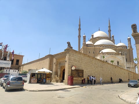 Mosque of Muhammad Ali in Cairo, Egypt. 