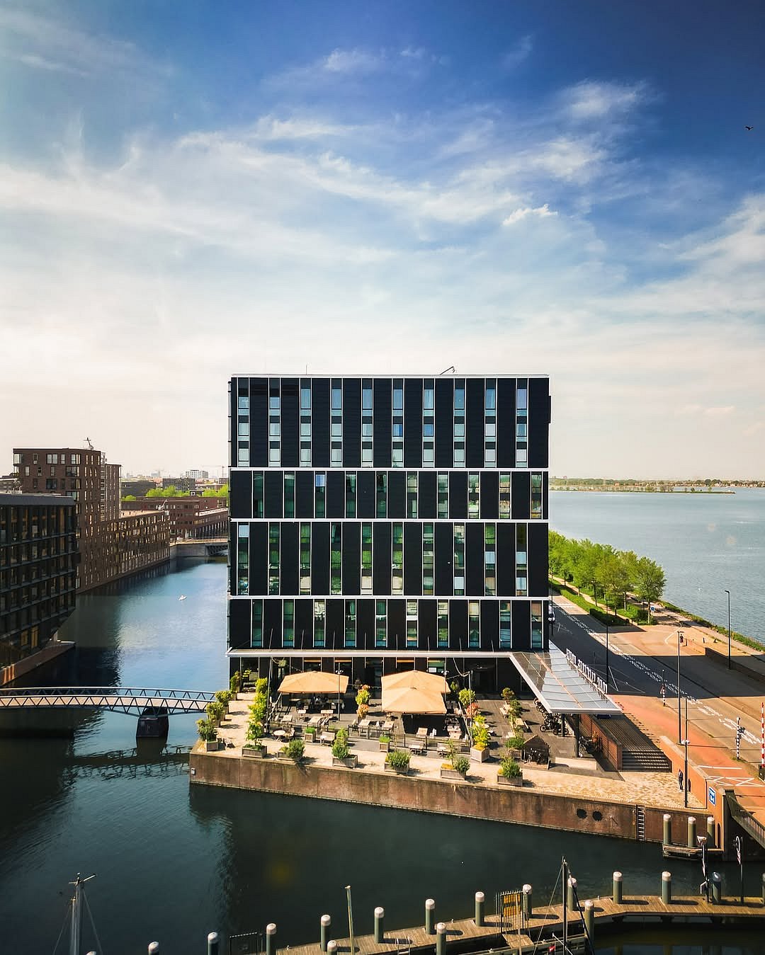 The BREEAM-certified Four Elements Hotel in Amsterdam is a pioneering example of sustainability