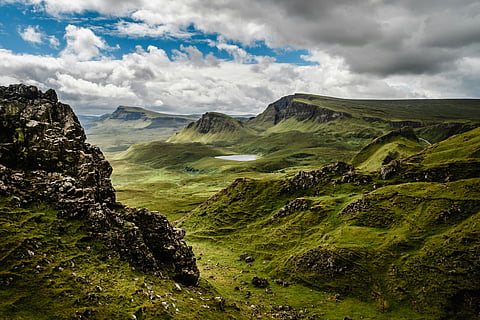 Scotland is known for its landscapes, including mountains, lochs, and castles