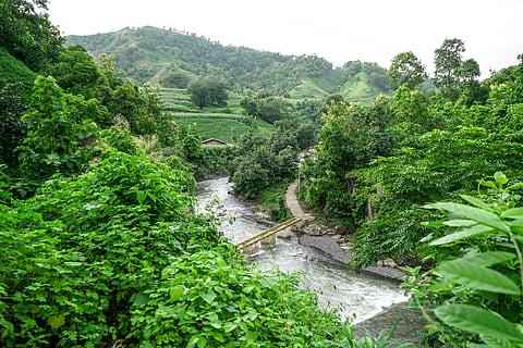 Scenic view of Zarwani Eco Tourism 