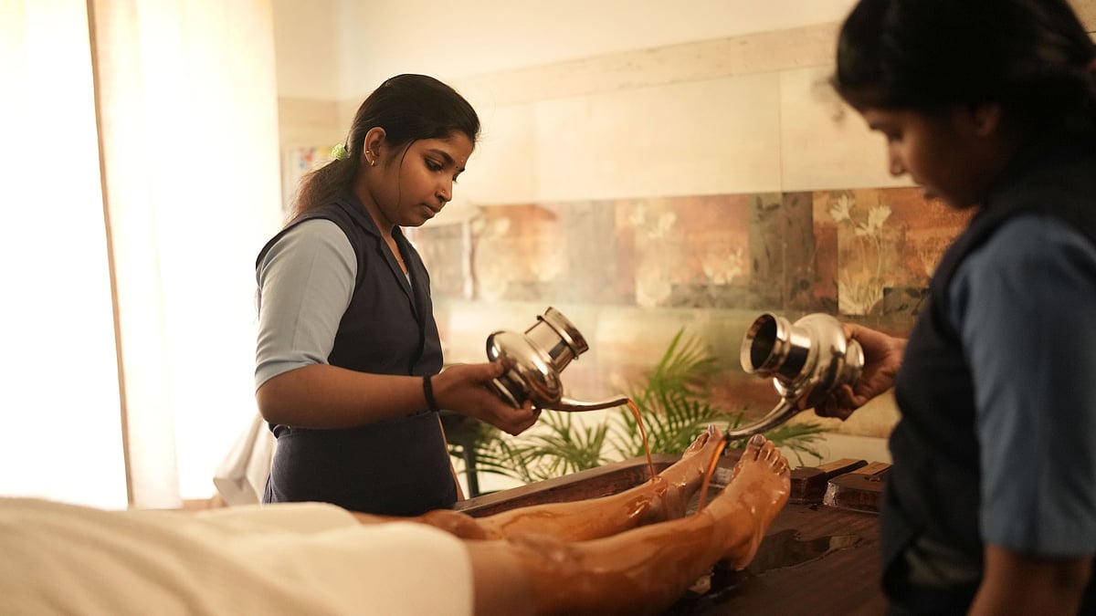 In Ayurveda, oils are used for various therapeutic purposes, including massage and skin care, to promote balance among the bodys three doshas: vata, pitta and kapha