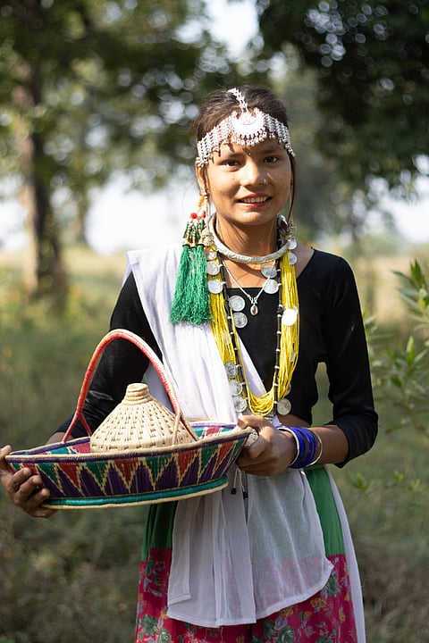 A Tharu girl 