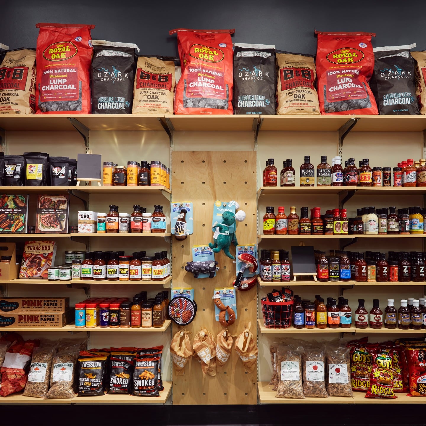The gift shop at the Museum of BBQ in Kansas City