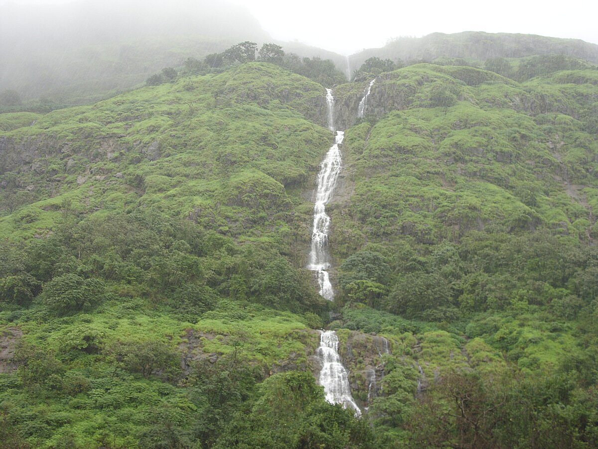 Tamhini Ghat during monsoon.