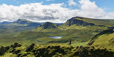 South over the Quiraing, Isle of Skye