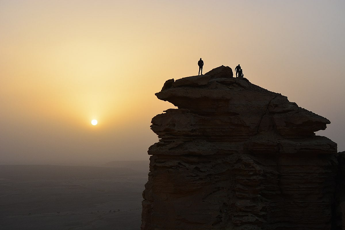 The Edge of the World is a popular destination for mountain climbing and hiking, featuring challenging trails and breathtaking views