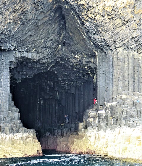 A view of Fingal’s Cave, Isle of Staffa