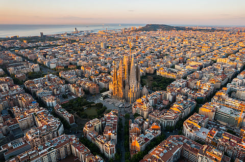 Barcelona, a city of 1.6 million people, drew 26 million tourists last year
