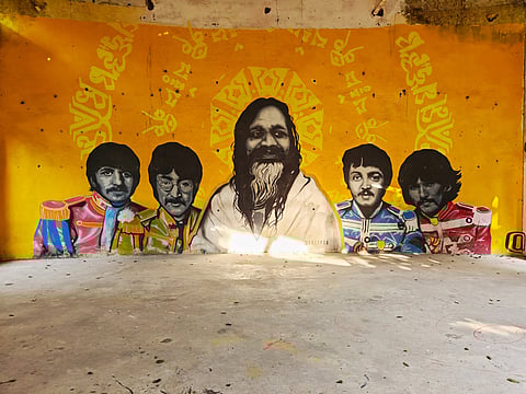 The Beatles Ashram is a popular tourist attraction in Rishikesh