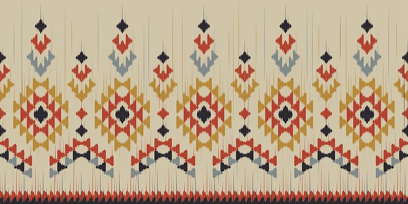 A sample of classic Ikat