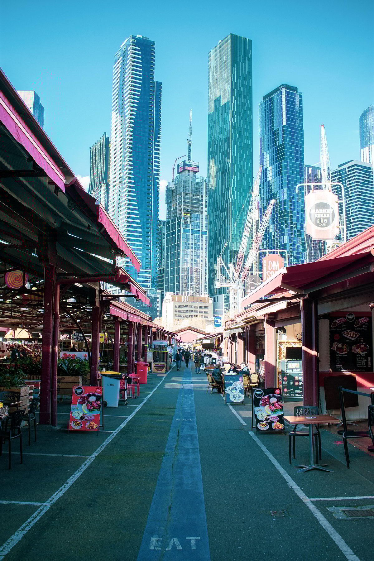 Pixabay : Victoria Street Market, Melbourne