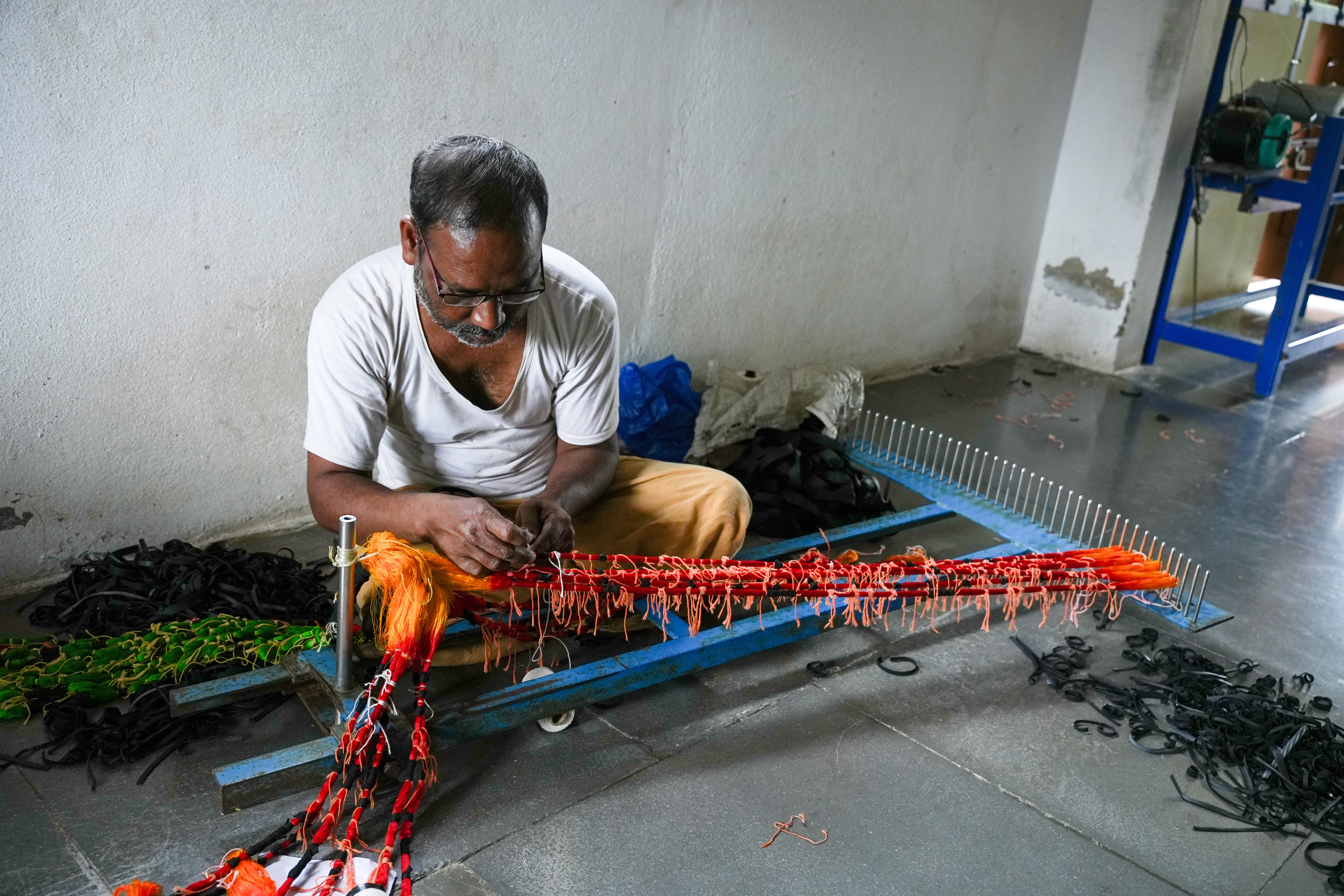 A local craftsman at work