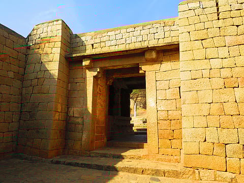 One of the many entrances into Chitradurga Fort