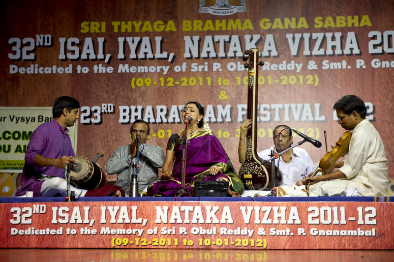 A local musical event unfolds in Chennai