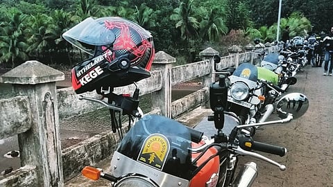'Bagad Billi' with her fellow bikes