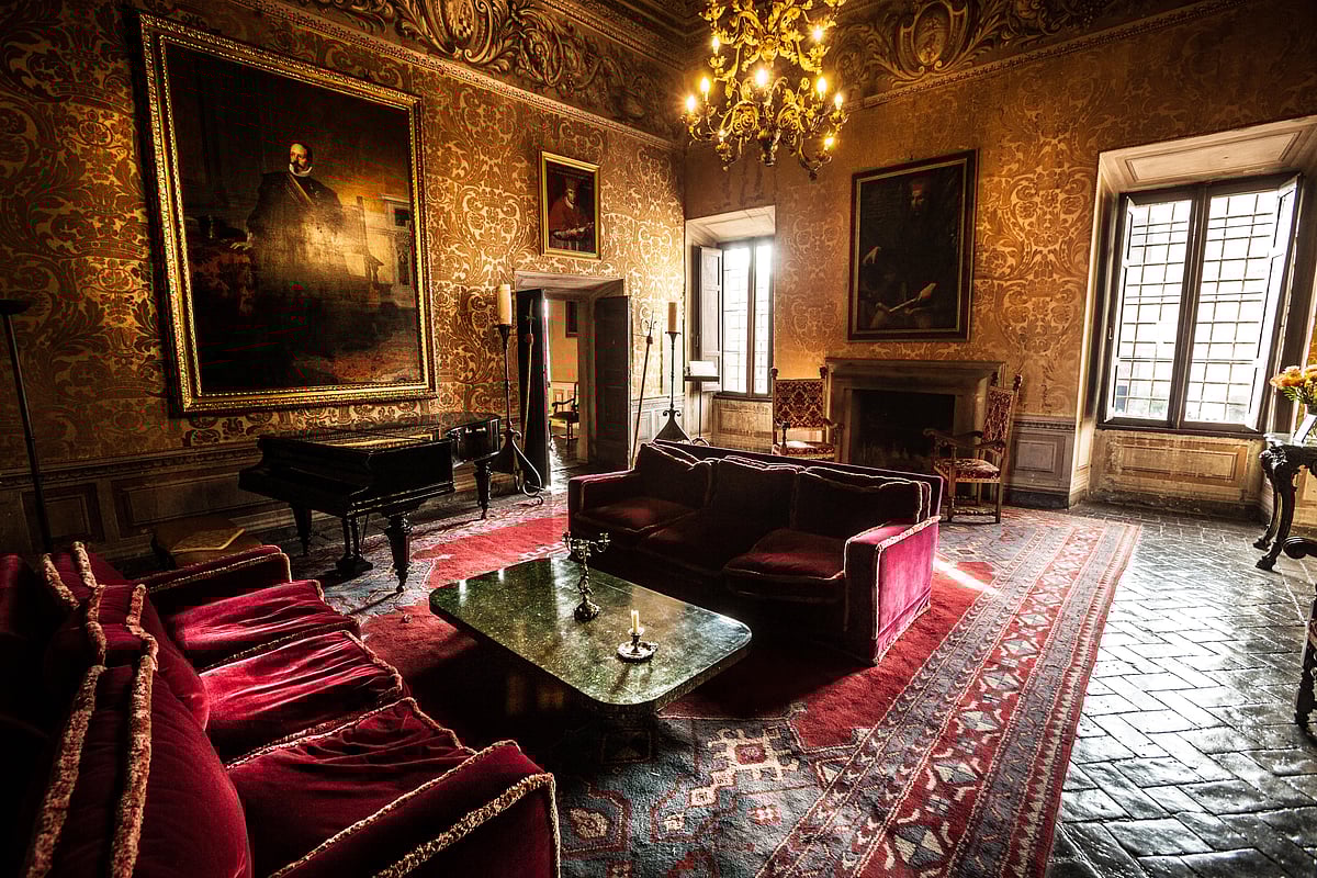 The Castello Ruspoli in Vignanello is a Renaissance masterpiece