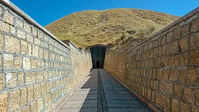 lunatic.goddess/Instagram : The burial chamber is notable for its excellent state of preservation