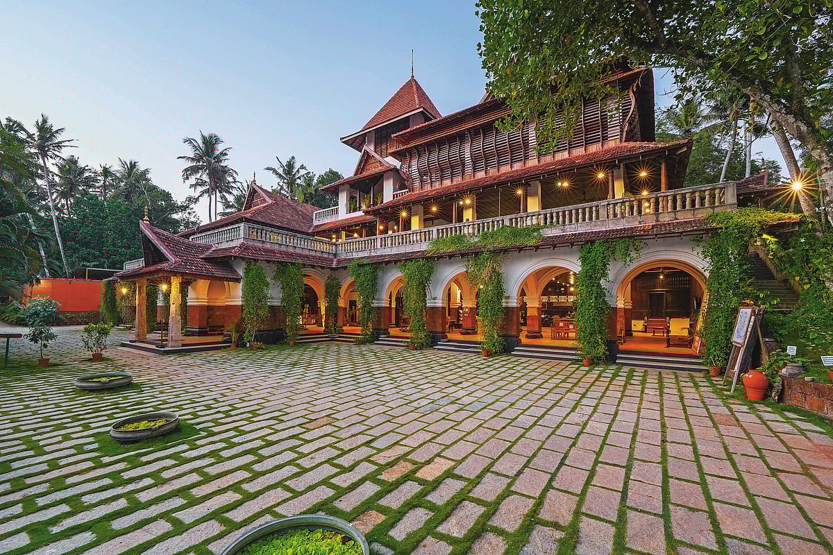 Somatheerams eco-conscious architecture integrates natural materials and energy-efficient design