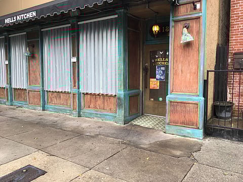 The Hell's Kitchen bar in Wilmington