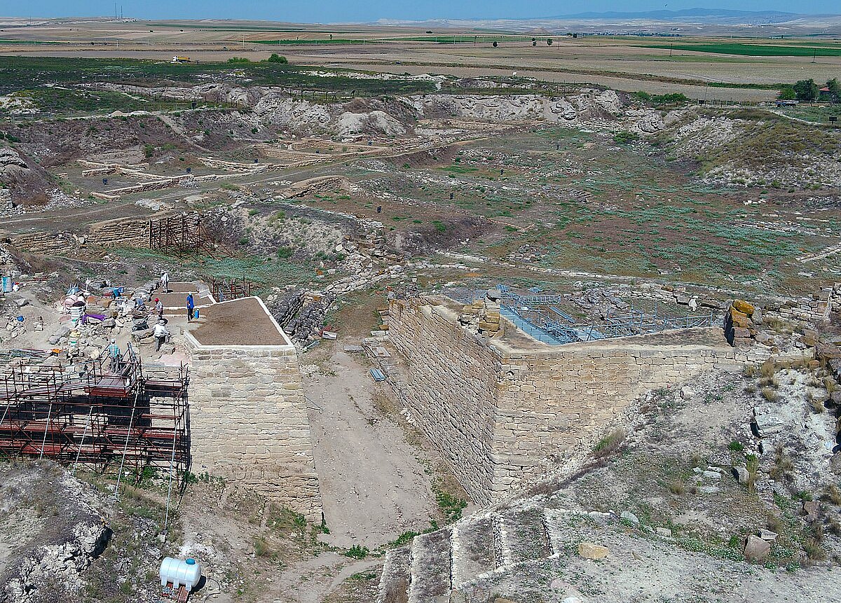 Gordion was the ancient capital of the Phrygian kingdom, and is a UNESCO World Heritage Site
