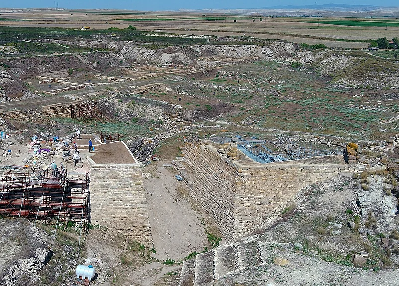 Gordion was the ancient capital of the Phrygian kingdom, and is a UNESCO World Heritage Site