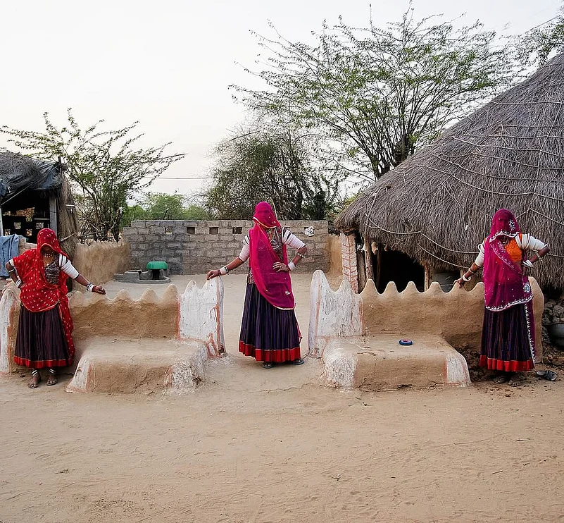 Women of the Raika community in Rajasthan