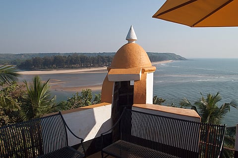 Terekhol River from Terekhol Fort, Goa