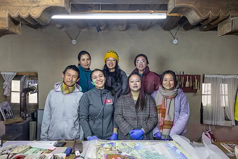 The team at Shesrig Ladakh