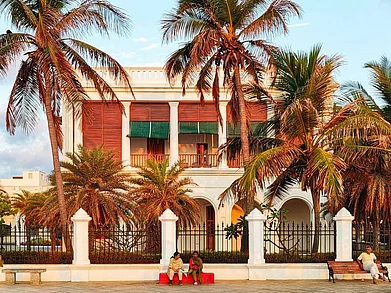 u_s_we/Instagram : A view of White Town in Pondicherry
