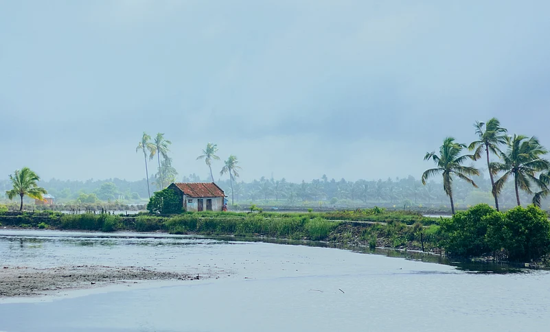 The Kadamakudy Islands of Kerala during the monsoon