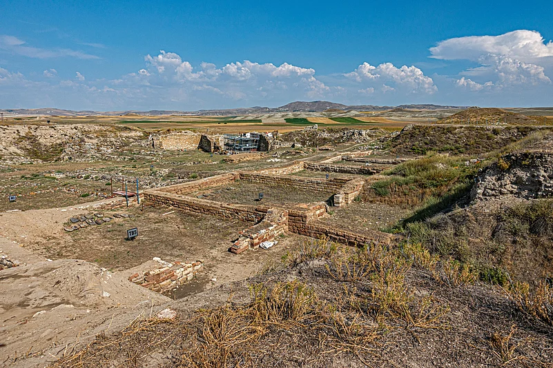 The archaeological site of Gordion in Türkiye