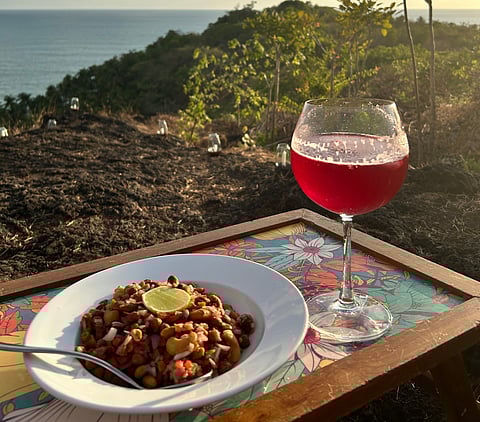Enjoy local cuisine at Cabo Serai, Goa