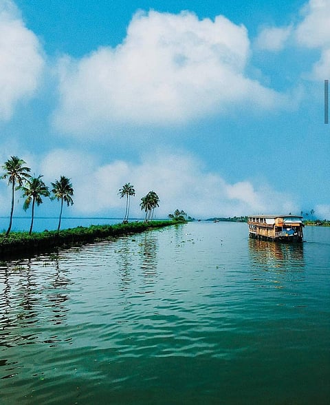 The beautiful Punnamada Lake