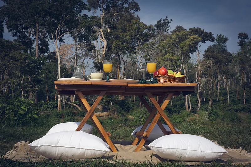 Enjoy a meal in the lap of nature at Coorg Wild Walk by CGH Earth