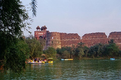 Back when boating was still allowed in Purana Qila, c. 2015