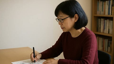 Manga artist Ryo Tatsuki