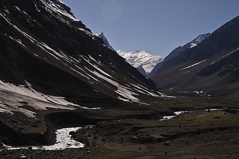 Mushkoh Valley, Brown bear and Ibex habitat, in late winter