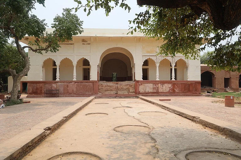Restored Sheesh Mahal of Delhi - @LtGovDelhi/x