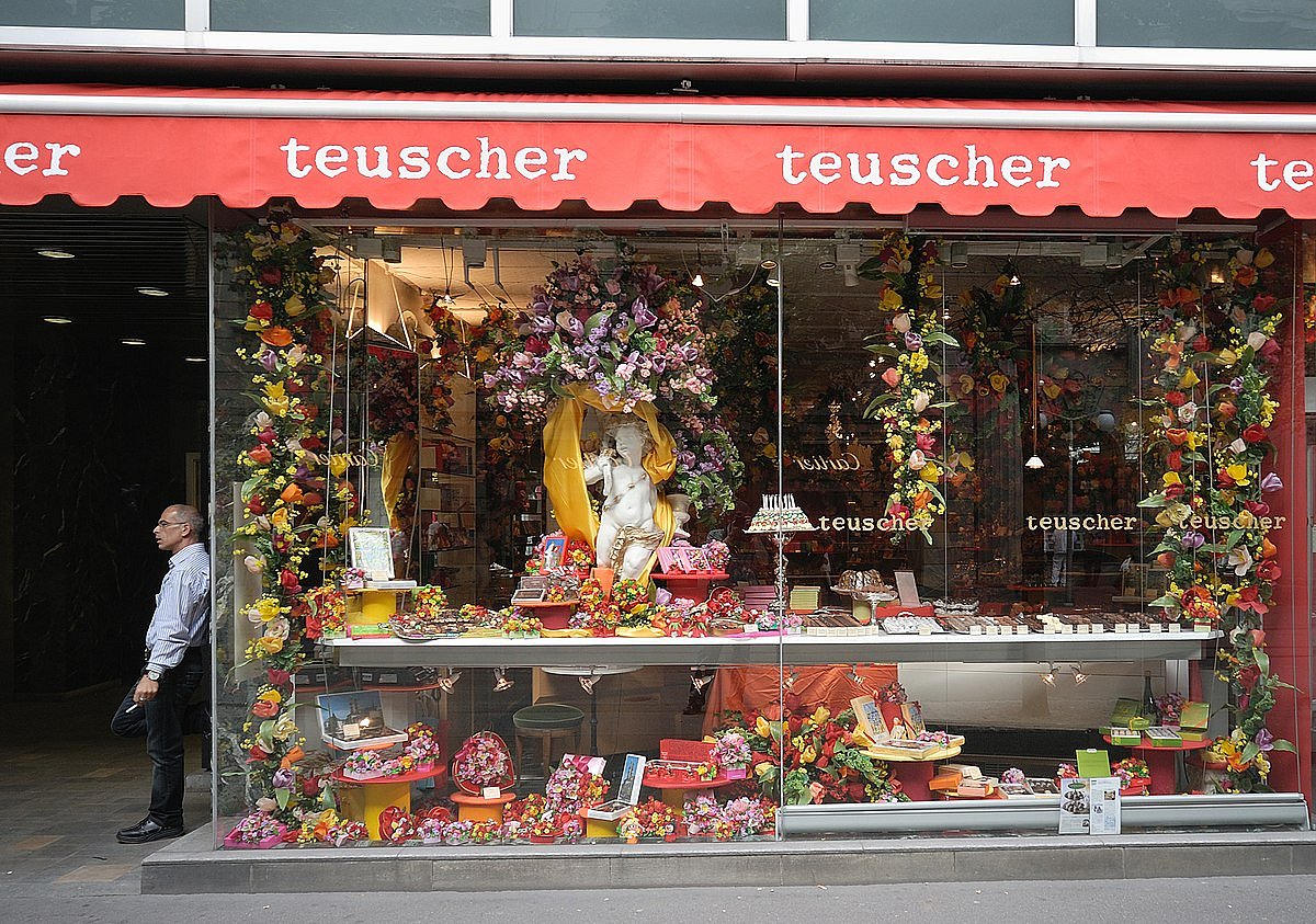 Confiserie Teuscher Bahnhofstrasse in Zürich