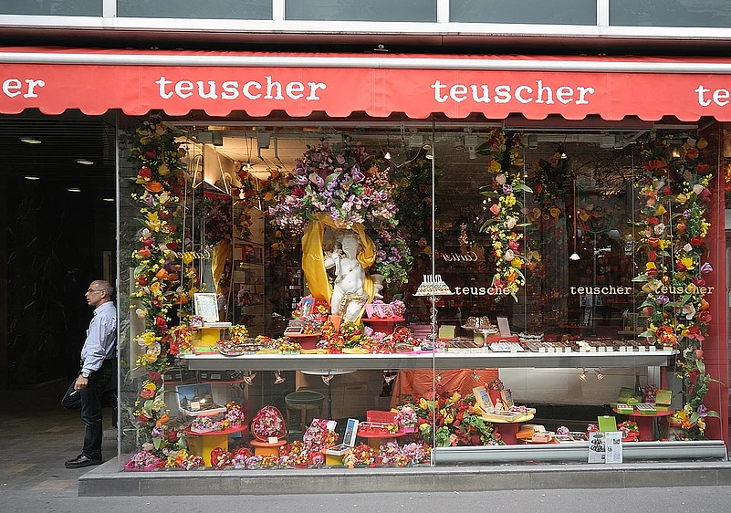 Confiserie Teuscher Bahnhofstrasse in Zürich