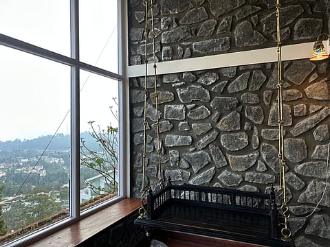 A swing at a Kodaikanal accommodation