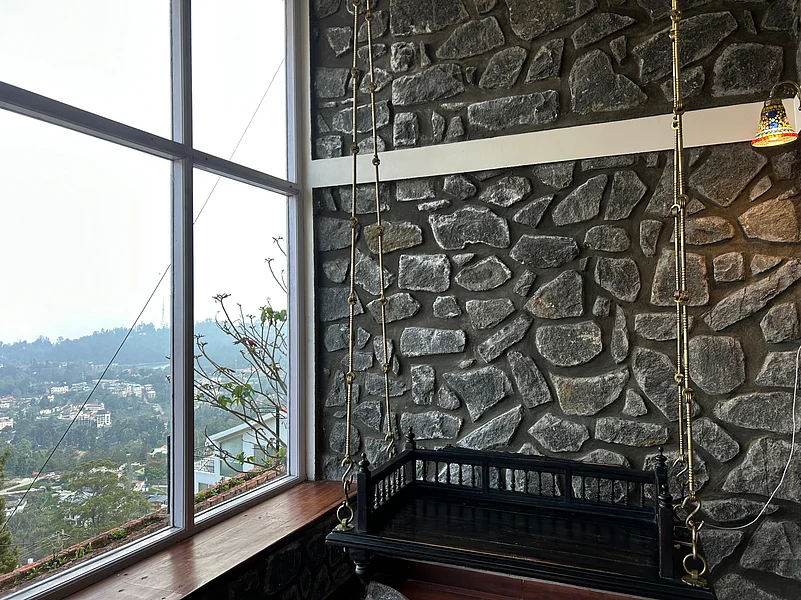 A swing at a Kodaikanal accommodation