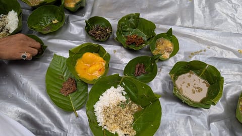 Tribal food including Kai Chutney