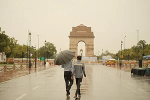 Ravi1030/Shutterstock : The India Meteorological Department (IMD) has forecast moderate to heavy rainfall in Delhi-NCR on Monday, July 14, 2025