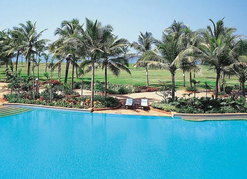 Inside Taj Exotica Resort and Spa, Benaulim