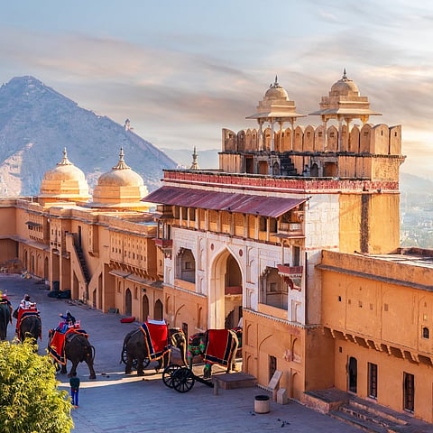 A view of Amber Fort, Jaipur