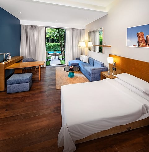 Inside Hyatt Place Hampi